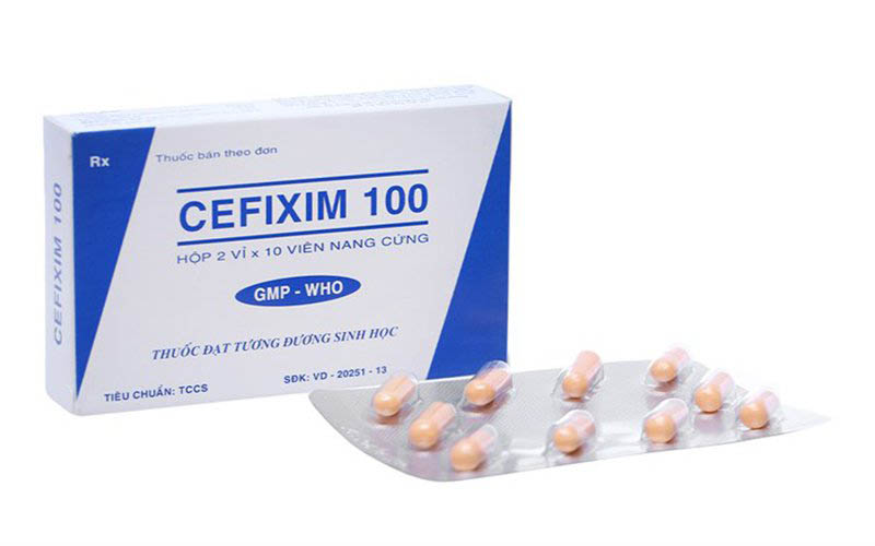 Cefixim là kháng sinh phổ biến thường được kê để để điều trị các vấn đề răng miệng