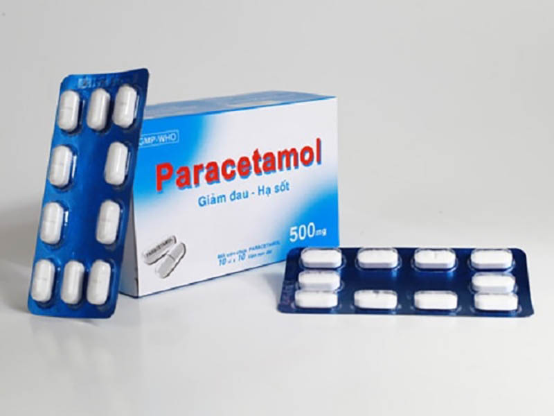 Thuốc trị viêm nha chu Paracetamol không dùng cho trẻ em dưới 6 tuổi