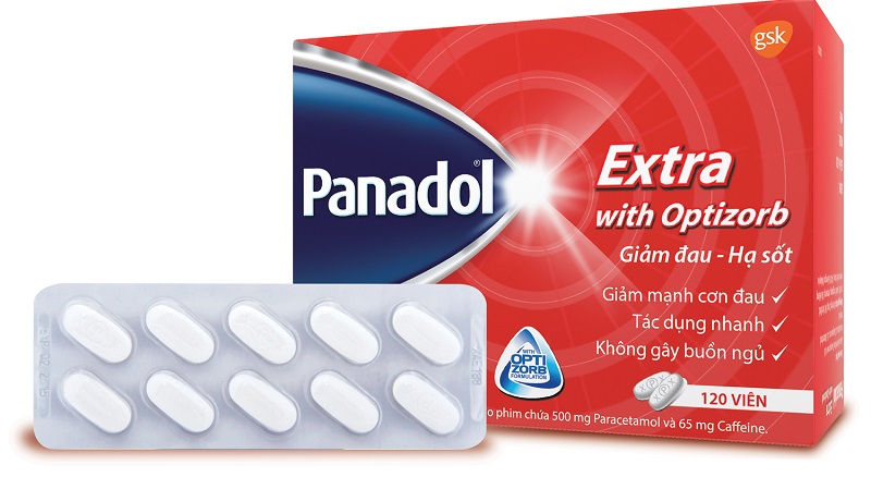 Thuốc chữa đau răng paracetamol Panadol