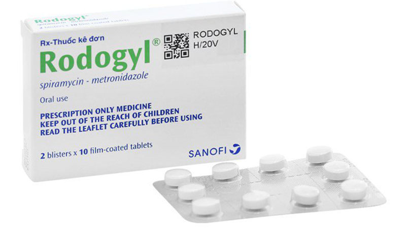 Rodogyl là loại thuốc được chỉ định trong điều trị các bệnh lý do nhiễm trùng răng miệng