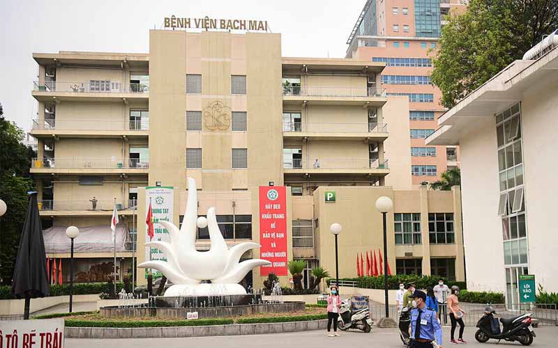 Bệnh viện Bạch Mai thuộc top đầu các bệnh viện đa khoa tuyến trung ương