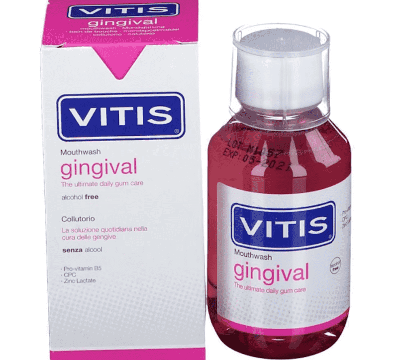 Vitis Gingival là loại nước súc miệng trị viêm lợi dành riêng cho người có hàm răng nhạy cảm