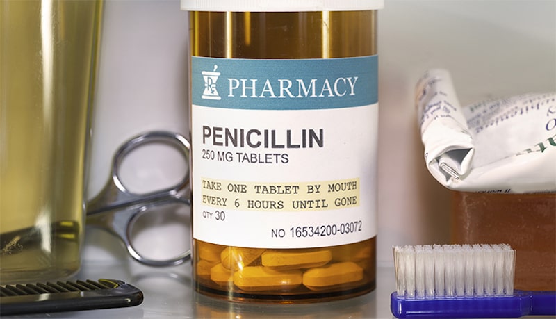 Nhóm kháng sinh Penicillin là nhóm kháng sinh phổ biến nhất hiện nay
