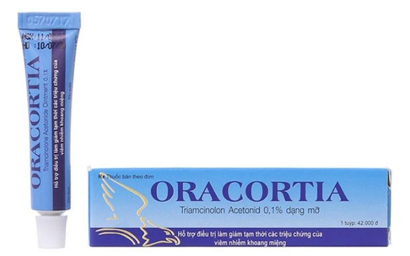 Thuốc bôi nhiệt miệng Thái Lan Oracortia 
