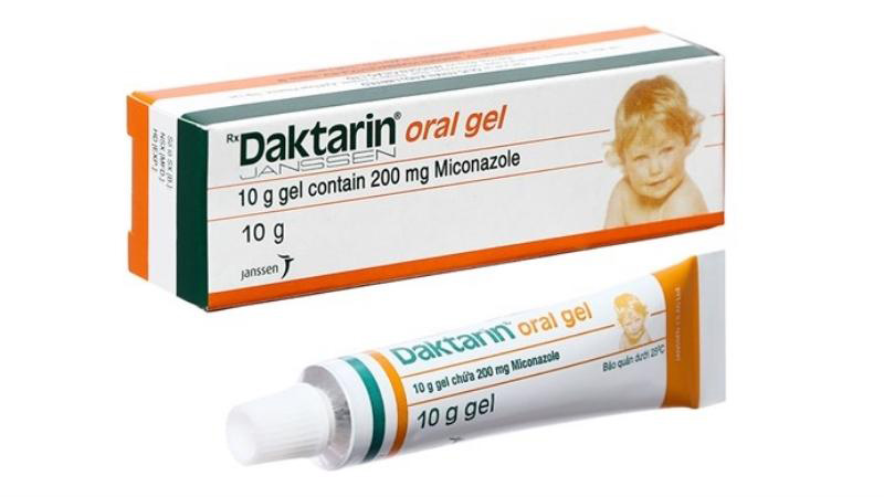 Thuốc trị nấm miệng hiệu quả Daktarin