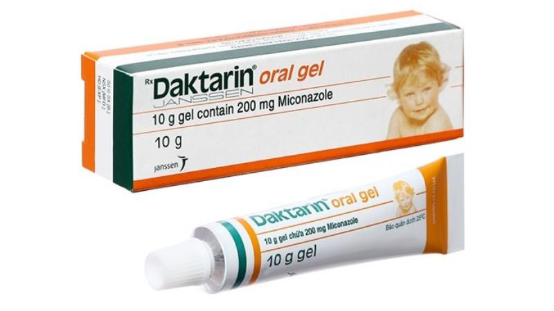 Thuốc trị nấm lưỡi cho trẻ sơ sinh Daktarin