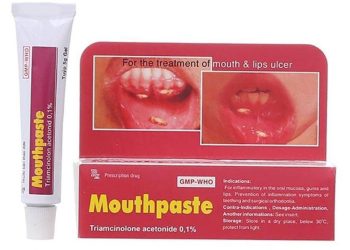 Thuốc bôi nhiệt miệng Mouthpaste 5g: Cách dùng, giá bán