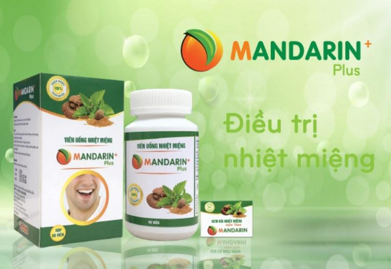 Thuốc nhiệt miệng Mandarin dùng được cho nhiều đối tượng