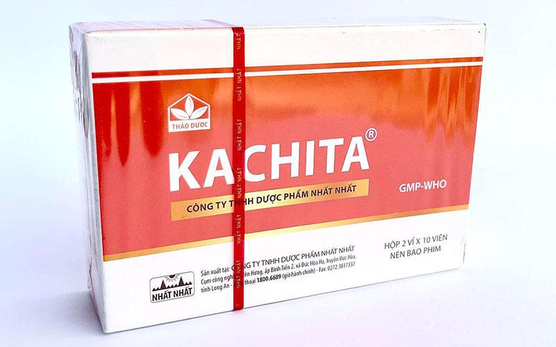 Thuốc nhiệt miệng Kachita là sản phẩm khá quen thuộc với người tiêu dùng