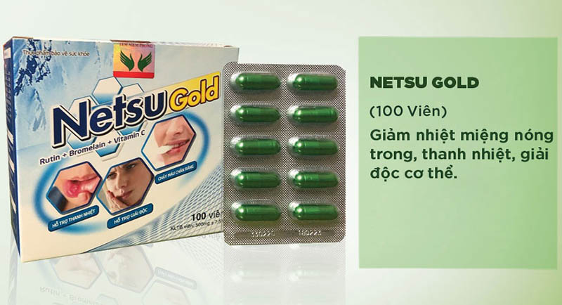 Sản phẩm Netsu có sự kết hợp chuẩn về tỷ lệ giữa nhiều loại thảo dược khác nhau