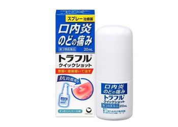 [Giải đáp] Thuốc xịt nhiệt miệng Traful Nhật có hiệu quả không? Thành phần, giá bán