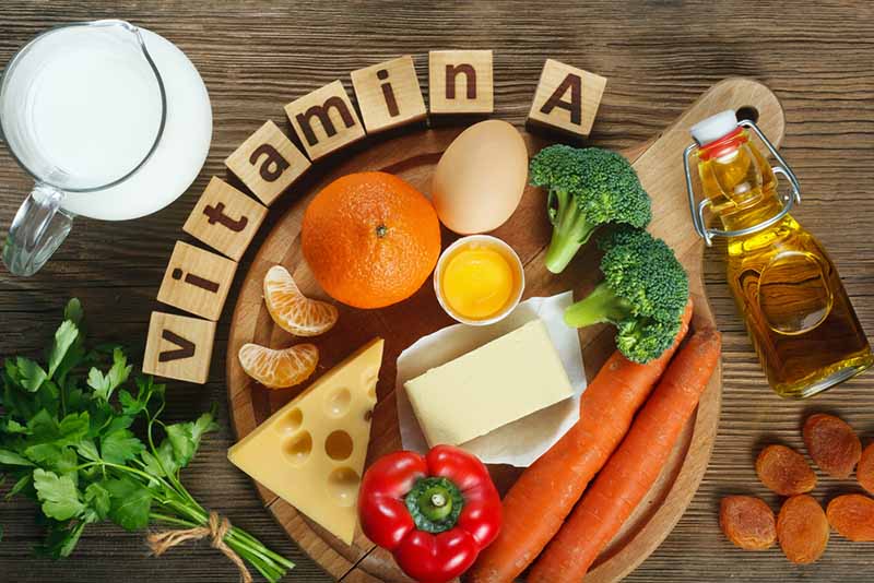 Bổ sung nhiều vitamin A giúp nướu chắc khỏe, cải thiện tình trạng chảy máu chân răng