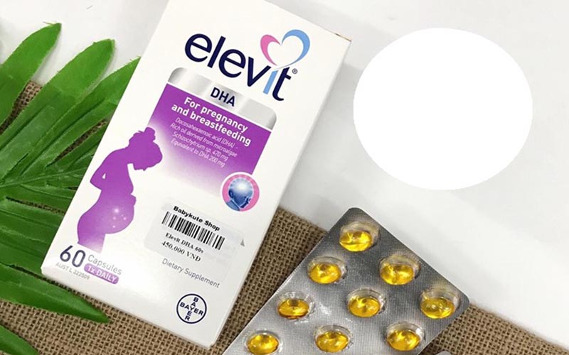 Viên uống Elevit giúp tăng cường sức khỏe răng miệng cho bà bầu