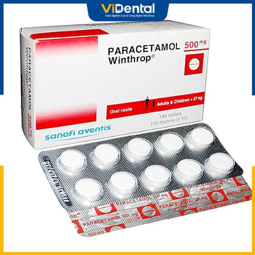 Thuốc giảm đau Paracetamol được nhiều phụ huynh tin dùng
