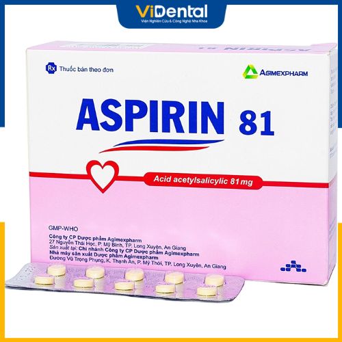 Thuốc Aspirin thuộc nhóm thuốc NSAIDS